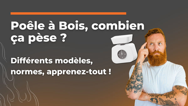 combien pese un poele a bois